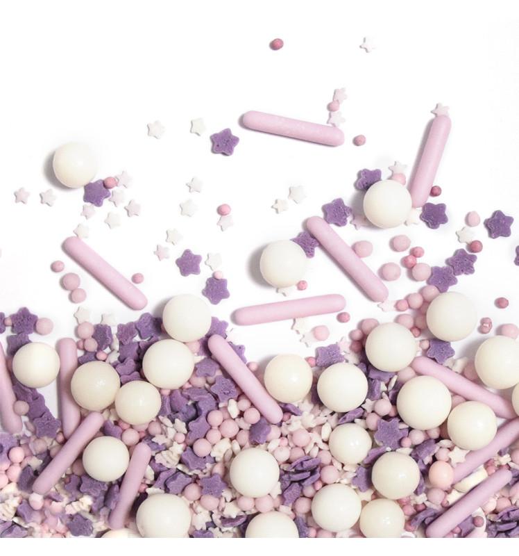 Scrapcooking Décors Sucrés Mix Rods Lilas 70g