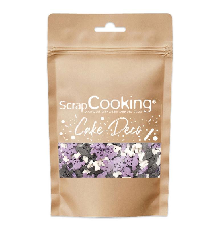 Scrapcooking Décors Sucrés Os Et Tête De Mort 50g