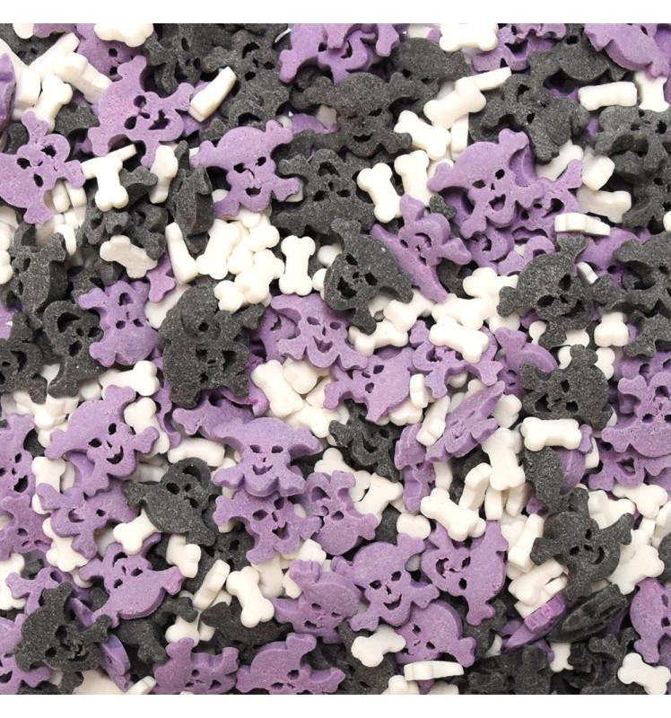 Scrapcooking Décors Sucrés Os Et Tête De Mort 50g