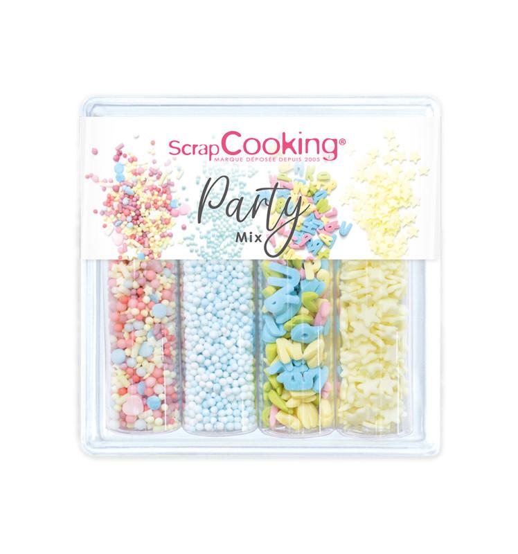 scrapcooking Décors sucrés Party mix 65g