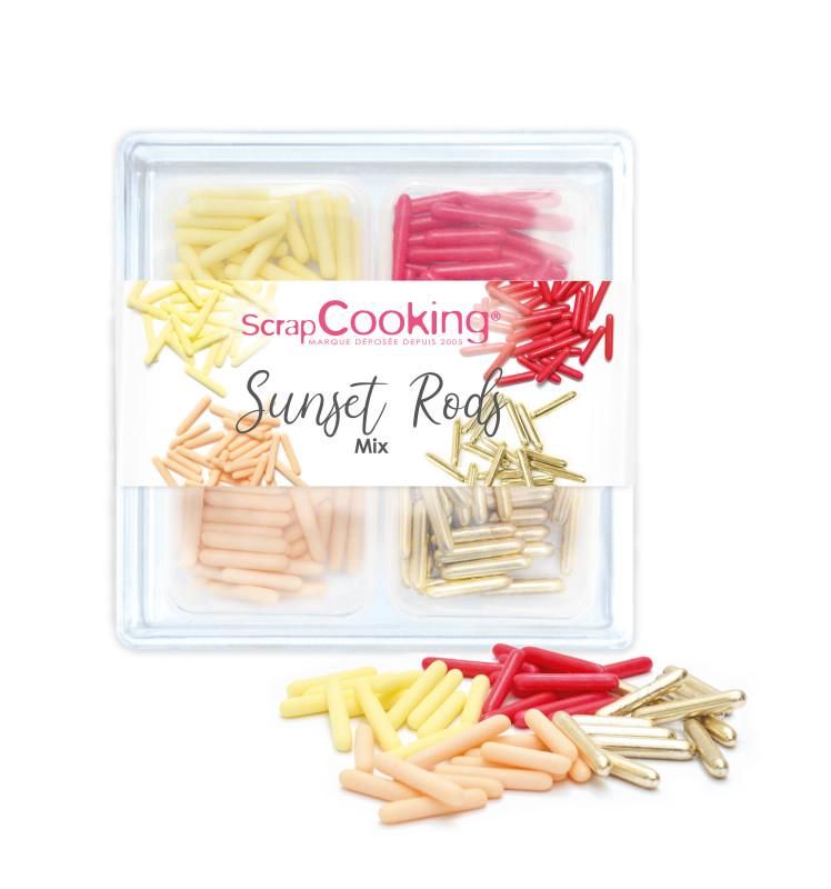 Scrapcooking Décors Sucrés Sunset Rods Mix 60g