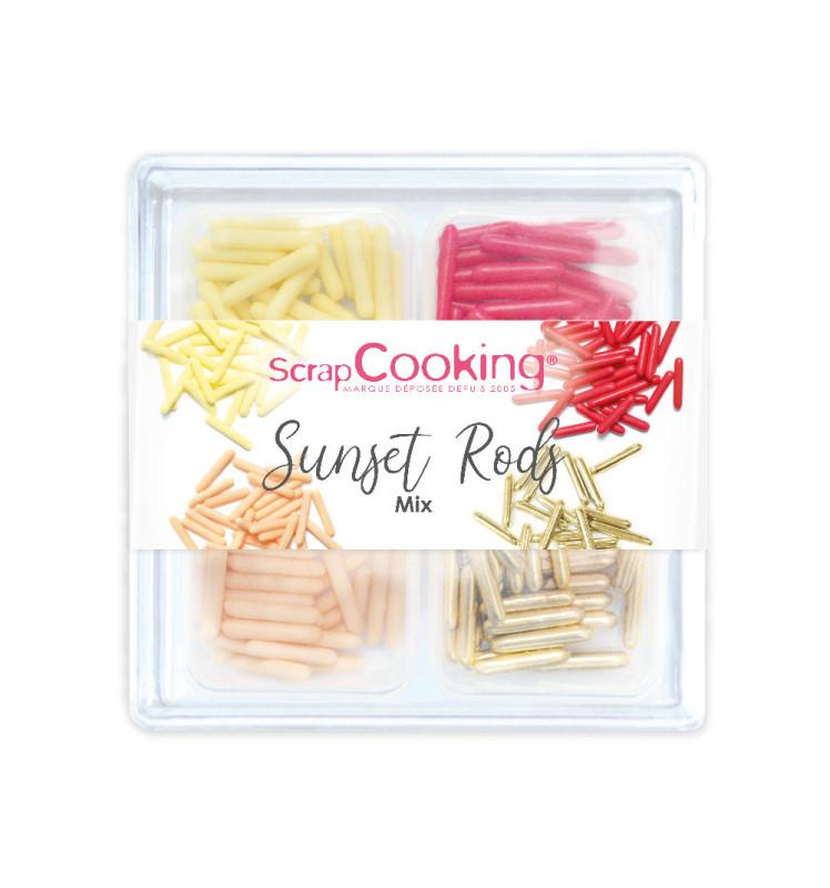 scrapcooking Décors sucrés Sunset Rods mix 60g