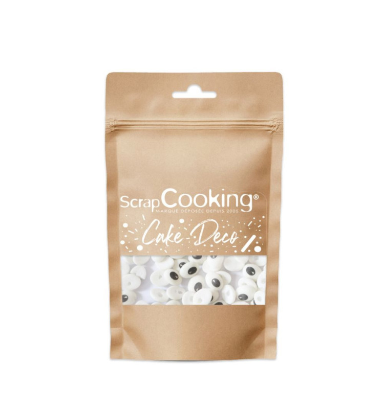 Scrapcooking Décors Sucrés "Yeux" 40 G