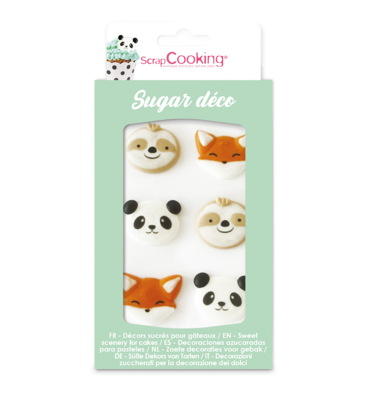 scrapcooking Décosucres animaux