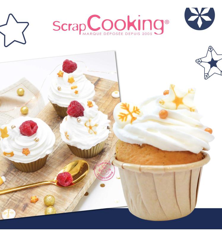 Scrapcooking Décosucres Déco Dorée