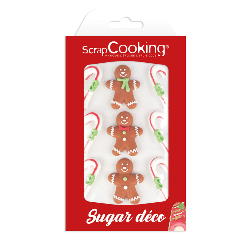 scrapcooking Décosucres pain d'épices