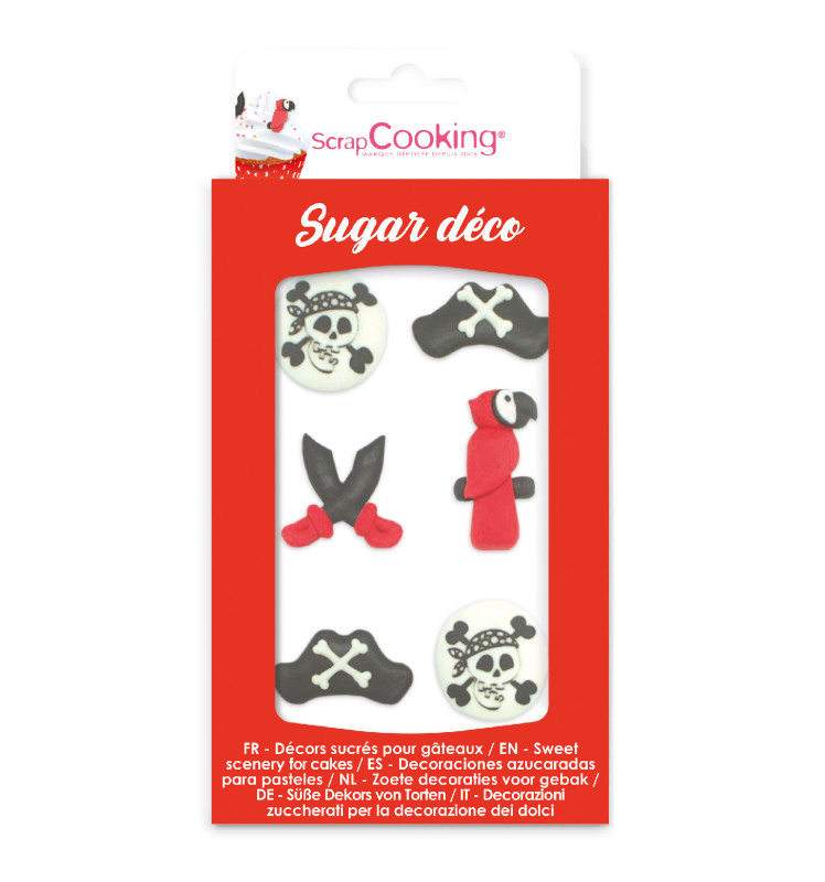 scrapcooking Décosucres pirate