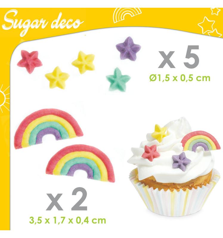 Scrapcooking Décosucres Rainbow