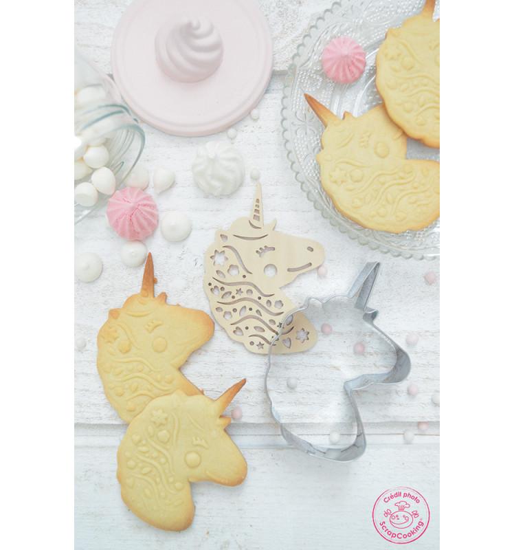 Scrapcooking Découpoir + Embosseur Bois Licorne