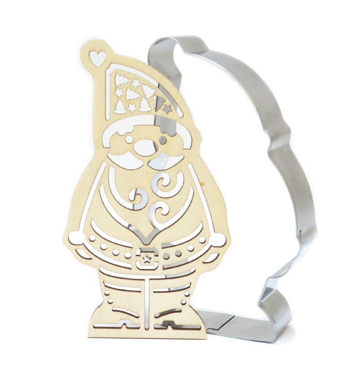 Scrapcooking Découpoir + Embosseur Bois Père Noël