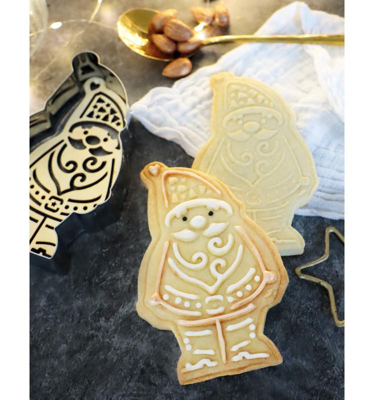 Scrapcooking Découpoir + Embosseur Bois Père Noël