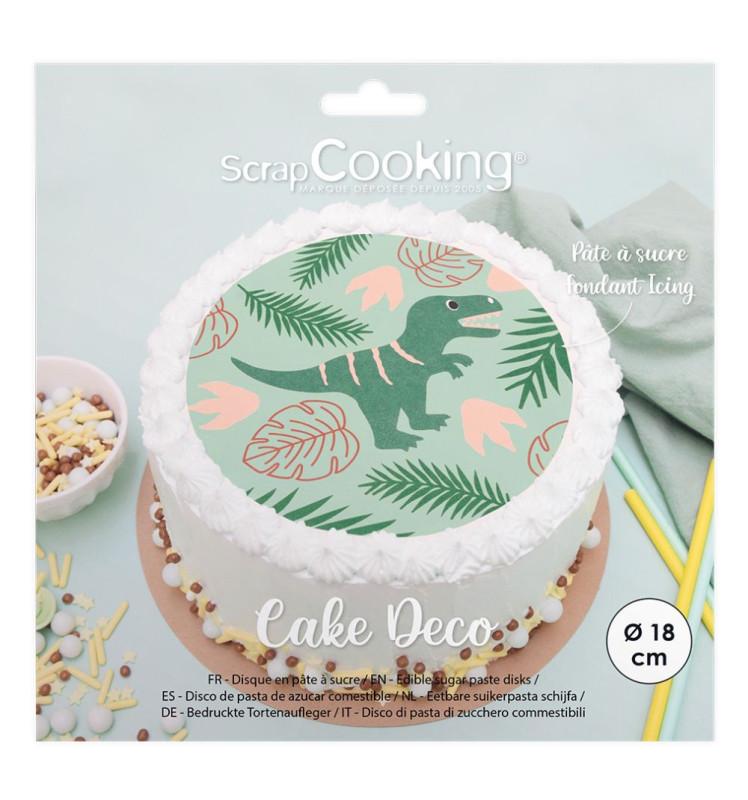Scrapcooking Disque De Pâte à Sucre Dinosaure
