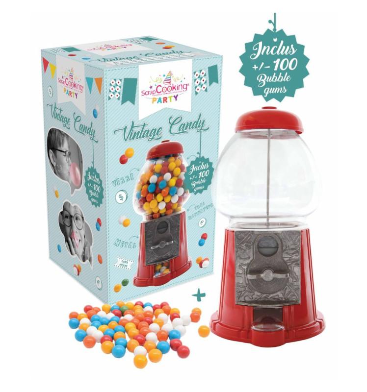 Scrapcooking Distributeur De Bonbons Vintage Candy