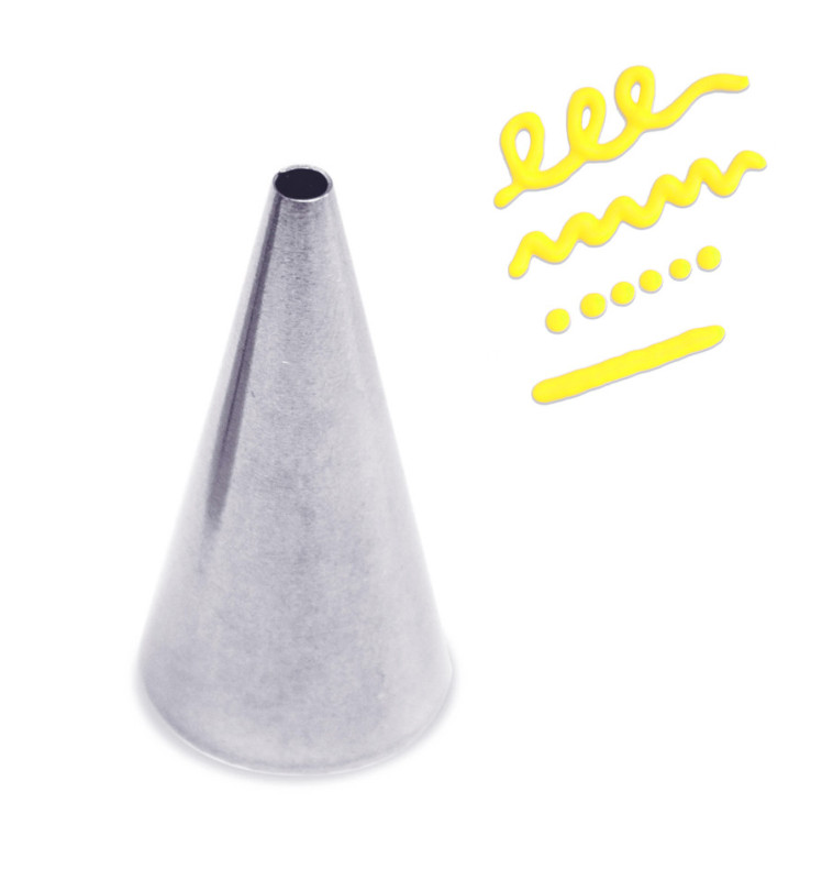 scrapcooking Douille fine en inox Ø 4 mm