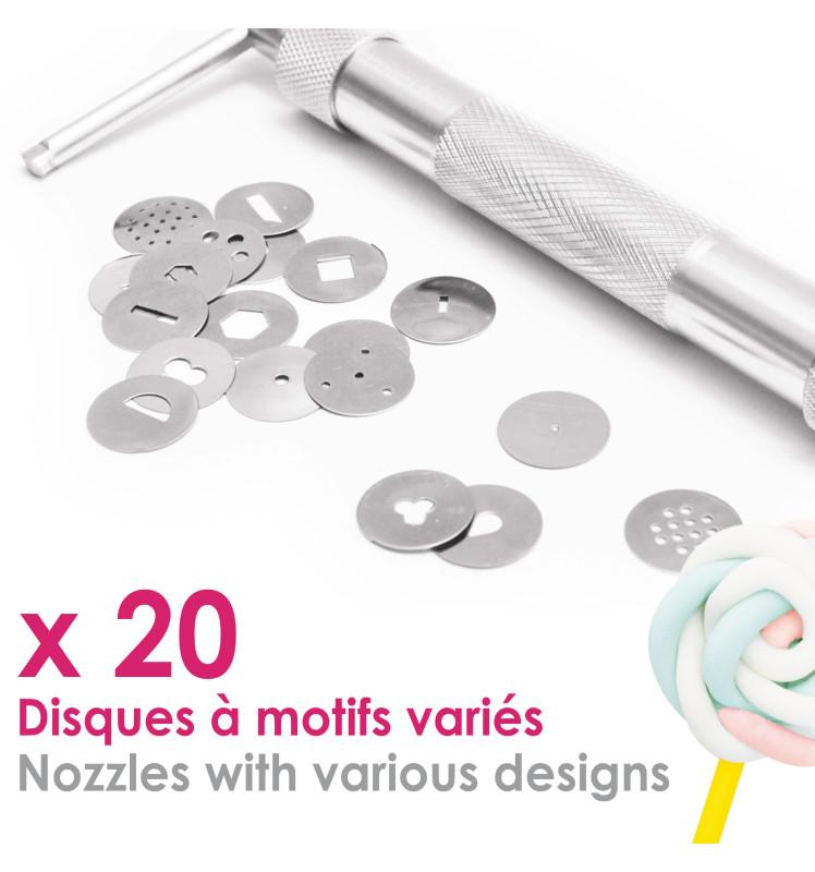 Scrapcooking Extrudeur Pâte à Sucre