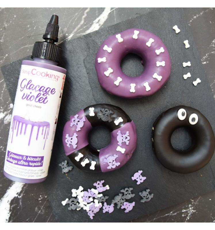 Scrapcooking Glaçage Violet Goût Choco - Drip Cake