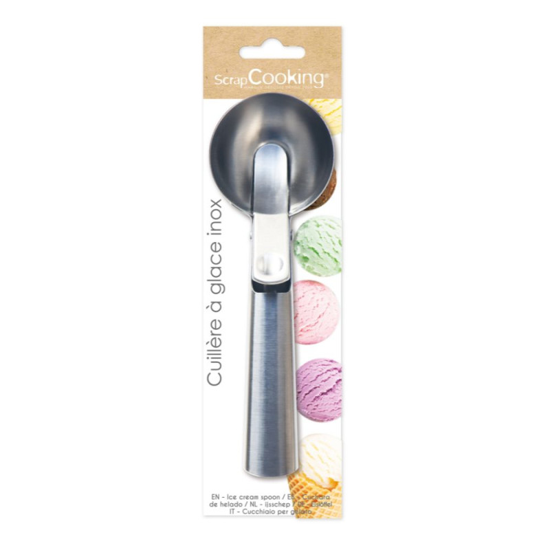 scrapcooking Ice cream scoop with lever