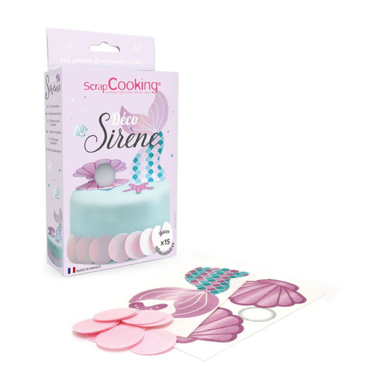 Scrapcooking Kit Azyme Sirène