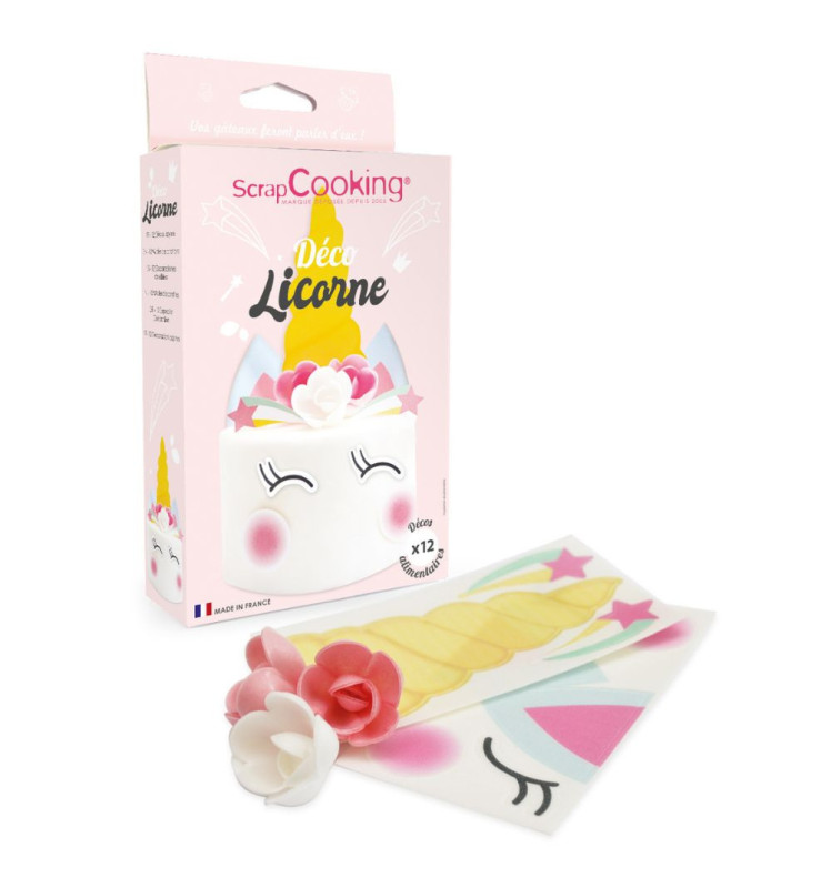 Scrapcooking Kit Déco Azyme Licorne