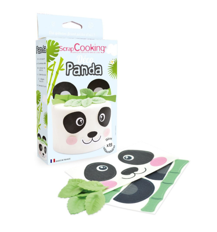 Scrapcooking Kit Déco Azyme Panda