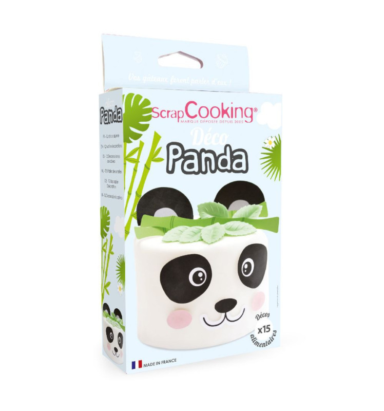 Scrapcooking Kit Déco Azyme Panda