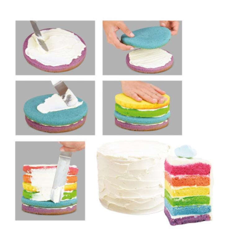 Scrapcooking Kit Rainbow Cake