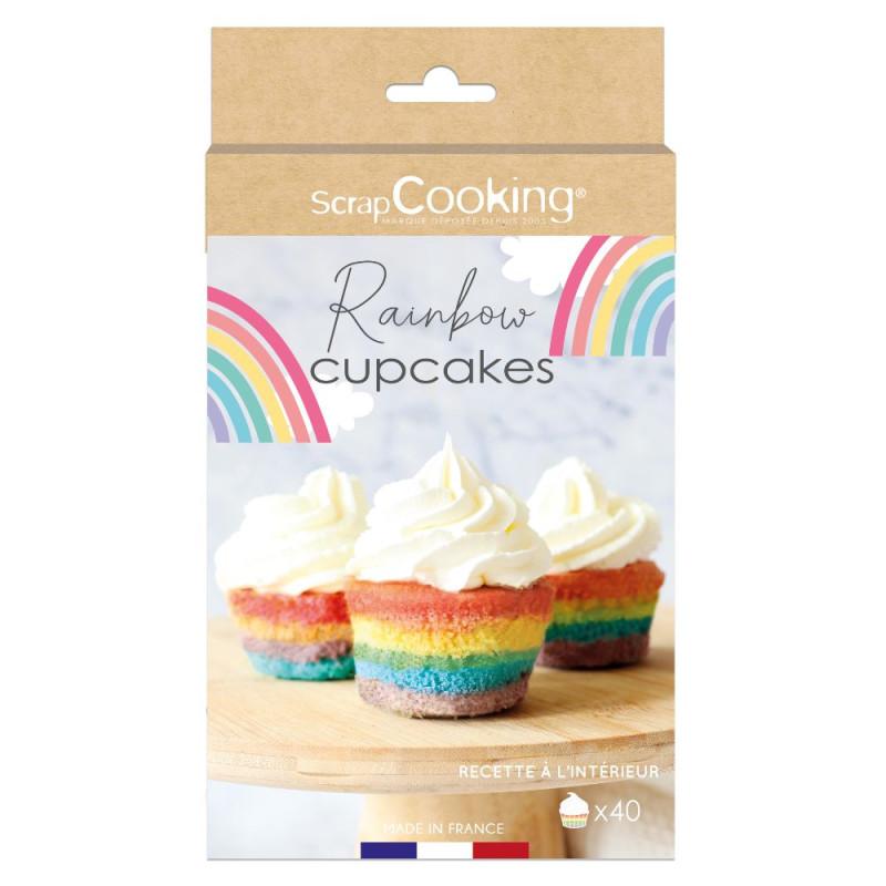 Scrapcooking Kit Rainbow Cupcakes