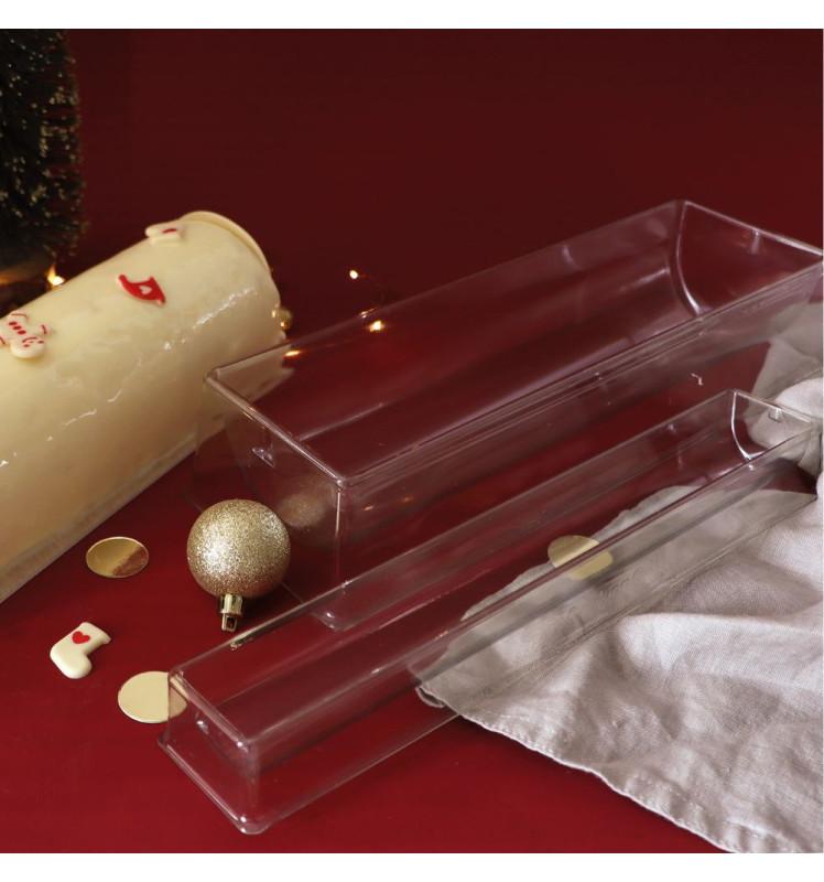 Scrapcooking Lot De 2 Moules Insert Bûche 30 Cm