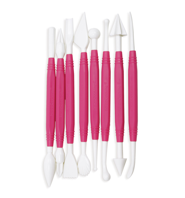 scrapcooking Lot de 8 outils pâte à sucre