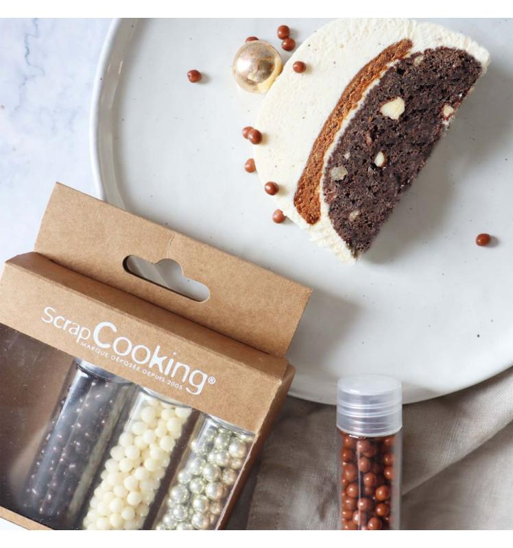 Scrapcooking Mix Billes Croustillantes 3 Chocolats