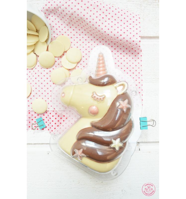 Scrapcooking Moule 3D Choco Licorne