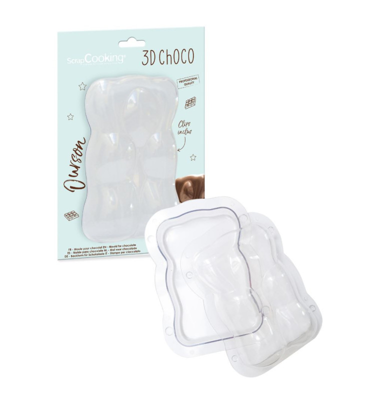 scrapcooking Moule 3D choco ourson
