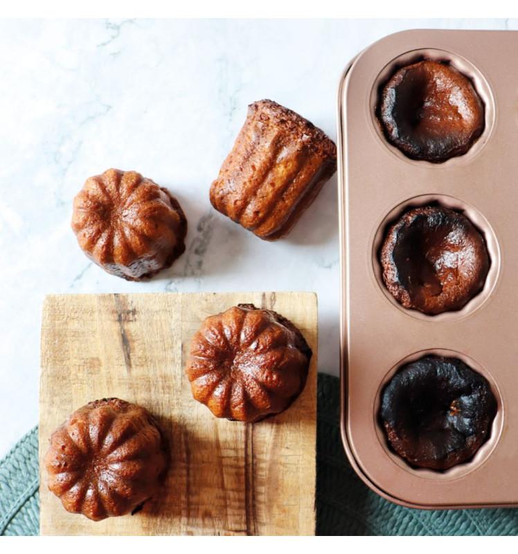 Scrapcooking Moule Cannelé En Acier Antiadhésif