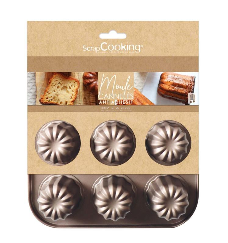 Scrapcooking Moule Cannelé En Acier Antiadhésif
