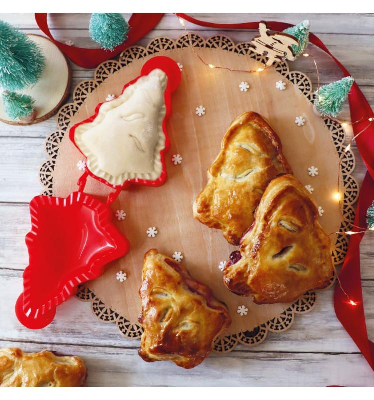 Scrapcooking Moule Chausson 3D Forme Sapin De Noël