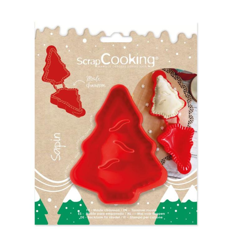 Scrapcooking Moule Chausson 3D Forme Sapin De Noël