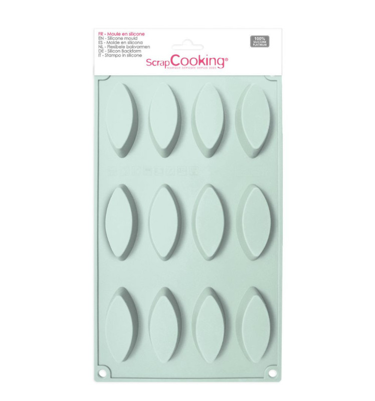 Scrapcooking Moule En Silicone 12 Barquettes