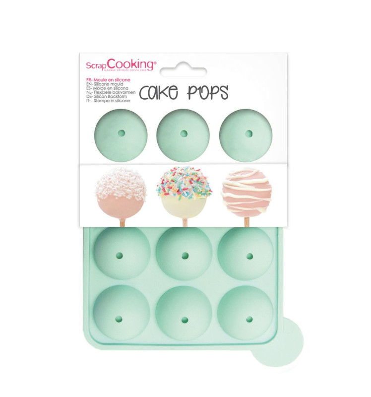 scrapcooking Moule en silicone 12 cake pops