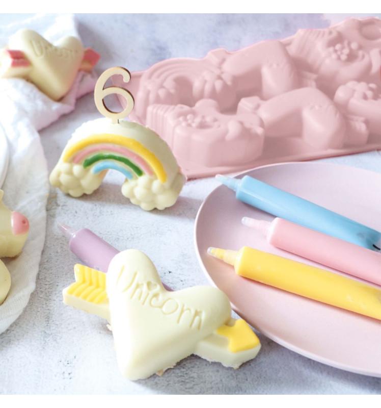 Scrapcooking Moule En Silicone Multi-licorne