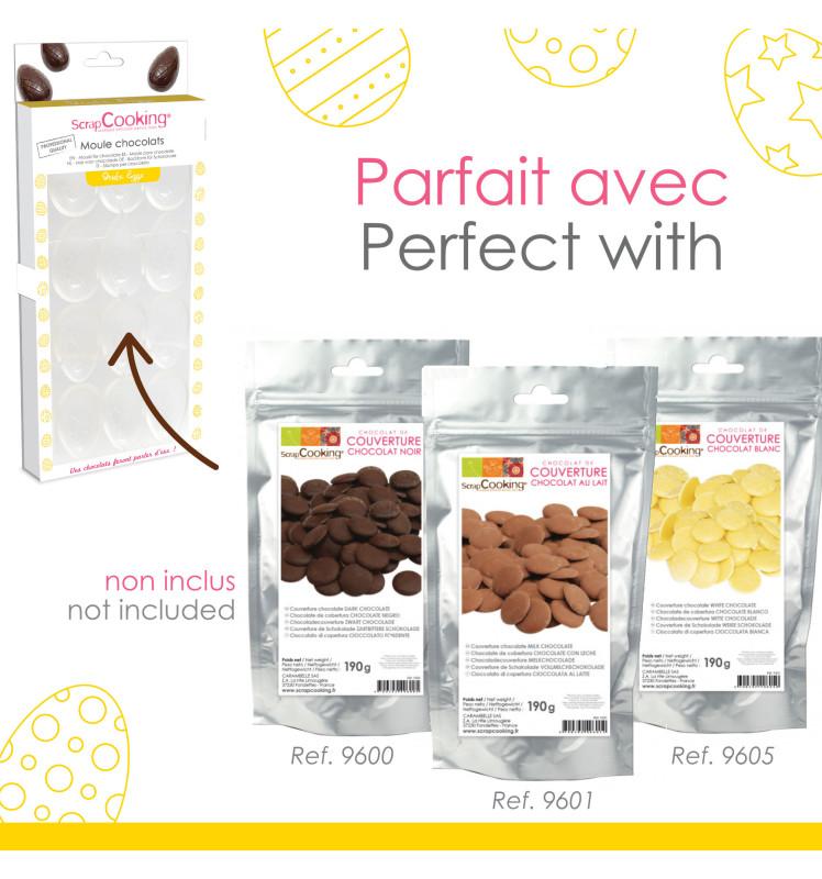 Scrapcooking Moule Rigide Chocolat œufs