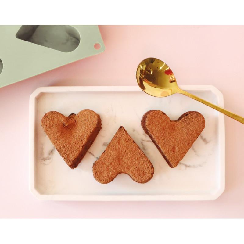 Scrapcooking Moule Silicone 6 Cœurs