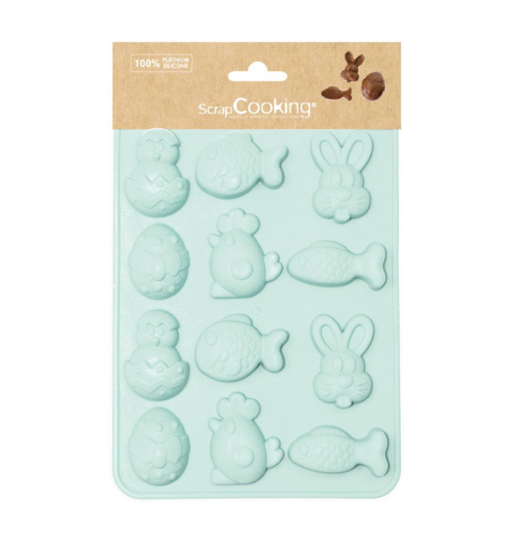 Scrapcooking Moule Silicone Chocolats De Pâques