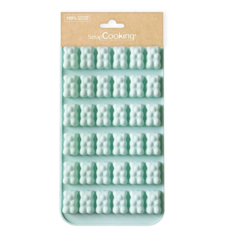scrapcooking Moule silicone mini bonbons oursons