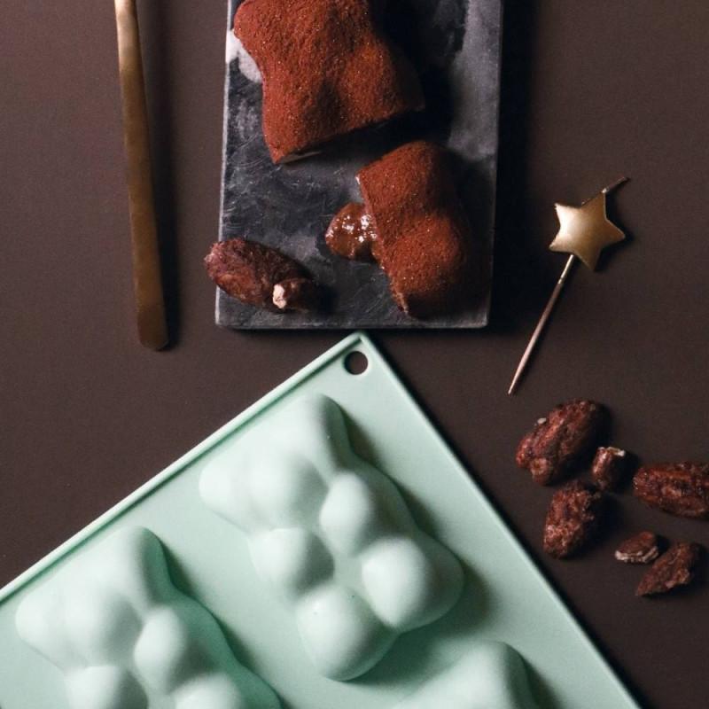 Scrapcooking Moule Silicone Oursons Guimauve X 6