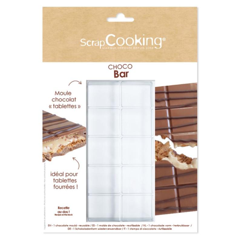 Scrapcooking Moule Tablette Chocolat Semi-rigide