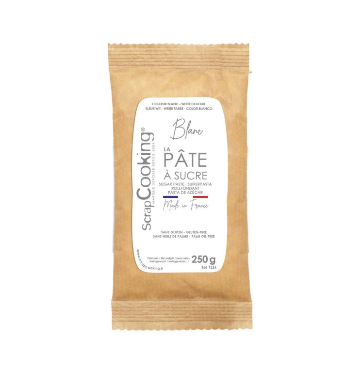 Scrapcooking Pâte à Sucre Blanche 250g