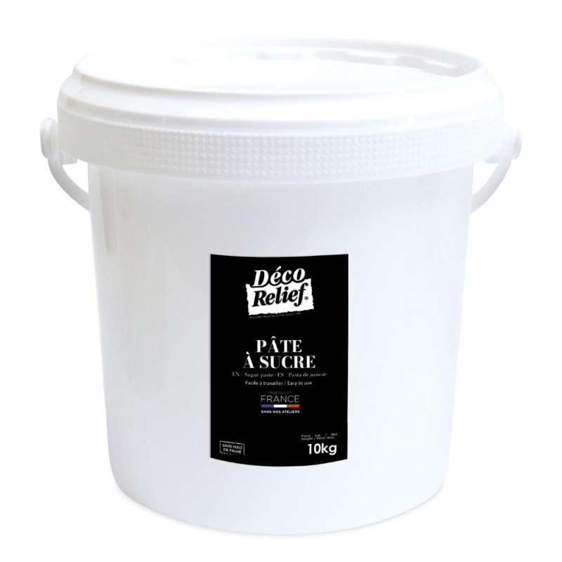 scrapcooking Pâte à Sucre française blanc - 10Kg