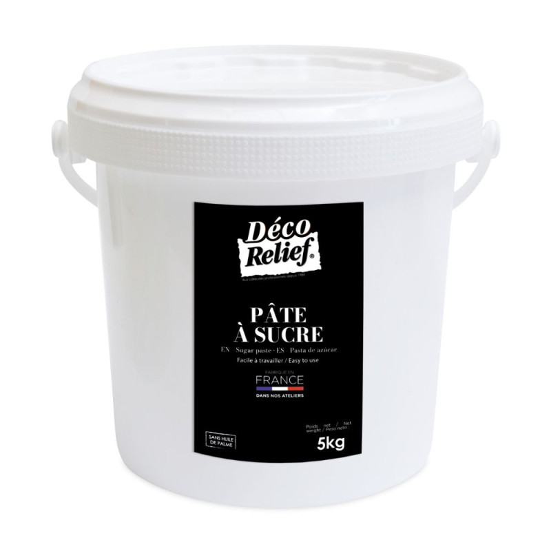 scrapcooking Pâte à Sucre française blanc - 5kg