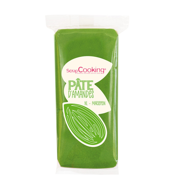 Scrapcooking Pâte D'amandes Verte 200 Gr