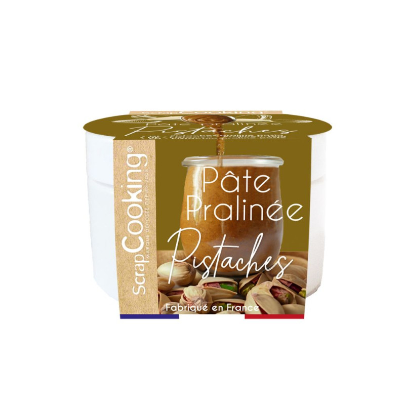 scrapcooking Pâte de praliné pistaches 200g